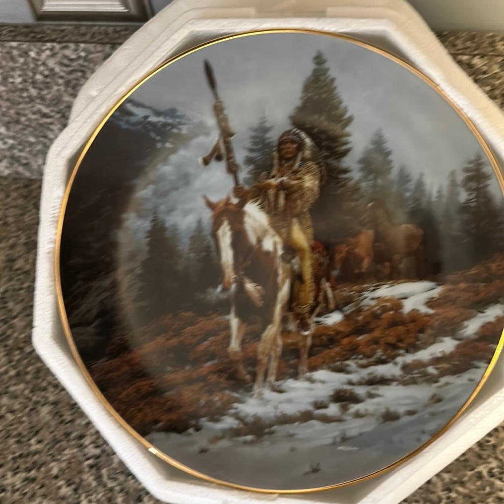Vintage 1992 Hamilton Collection “Windrider” from Mystic Warriors by Chuck Ren